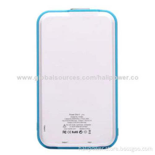China Factory Lithium Polymer Battery Charger with 6,000mAh Capacity, 5V/1A Input